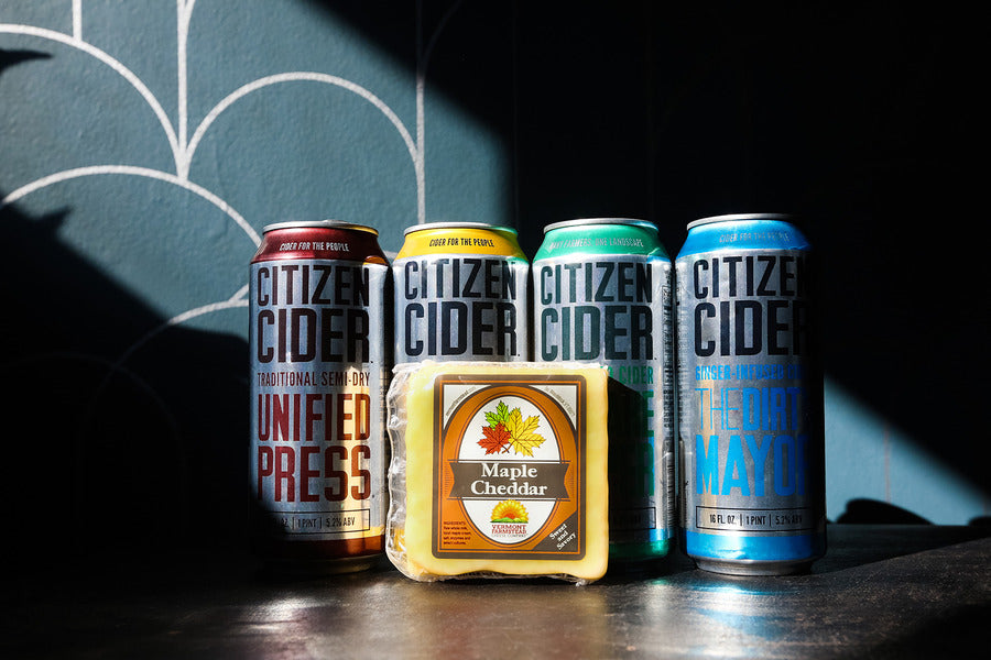 Cheese & Cider Pairing with Our Friends at Citizen Cider! April 15th 6:30-8:00PM