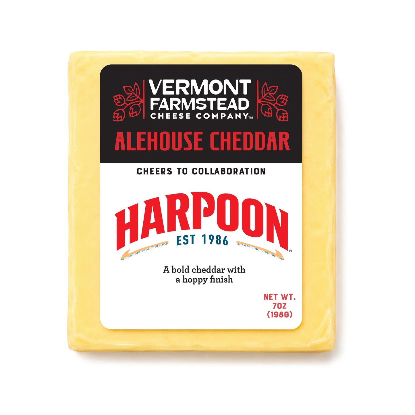 Vermont Farmstead Cheese Co - Alehouse Cheddar - Harpoon