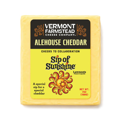 Vermont Farmstead Cheese Co - Alehouse Cheddar - Sip Of Sunshine - 2